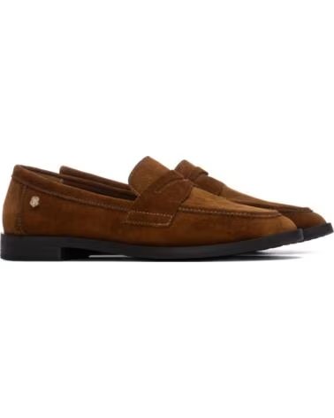 CARMELA SUEDE LOAFERS CAMEL