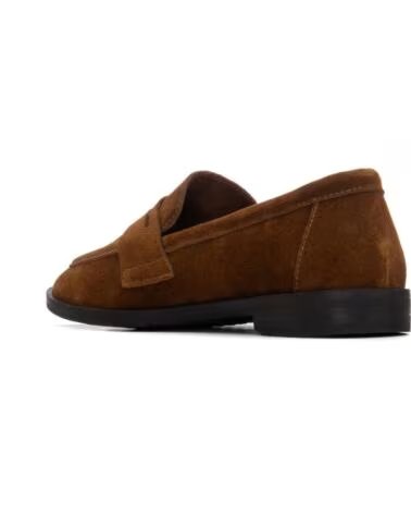 CARMELA SUEDE LOAFERS CAMEL