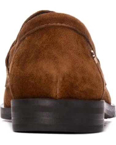 CARMELA SUEDE LOAFERS CAMEL