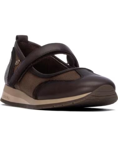 CARMELA 164353 FREIZEIT SNEAKER AUS LEDER BRAUN MARRON