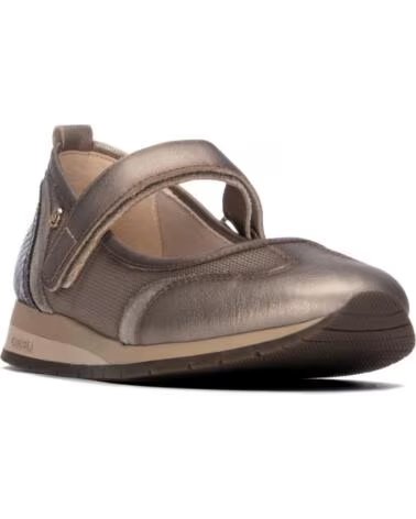 CARMELA BALLERINA-STYLE SNEAKERS 164353 LEAD PLOMO