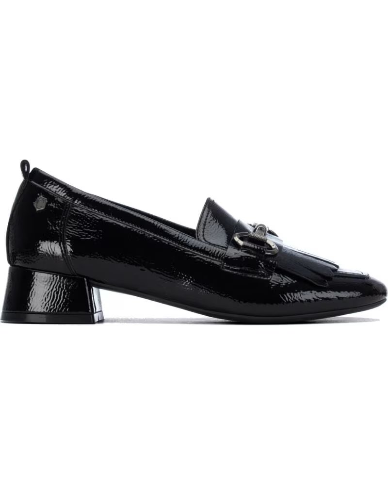 CARMELA 164362 LACKLEDER-LOAFER MIT ABSATZ NEGRO