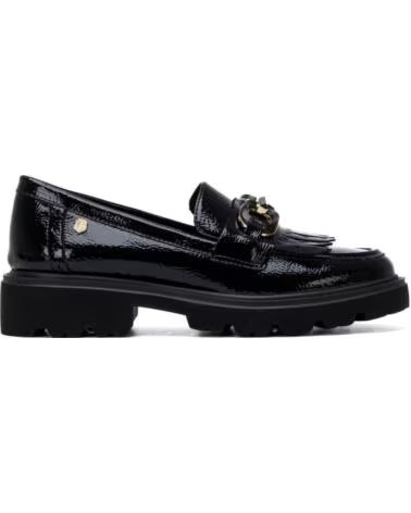 CARMELA MOCASSINO 164369 CON FIBBIA E SUOLA TRACK NEGRO