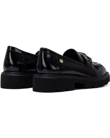 CARMELA MOCASSINO 164369 CON FIBBIA E SUOLA TRACK NEGRO