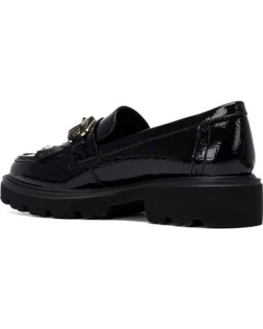 CARMELA MOCASSINO 164369 CON FIBBIA E SUOLA TRACK NEGRO