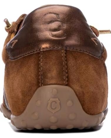 CARMELA 164383 CASUAL SNEAKER AUS VELOURSLEDER CAMEL