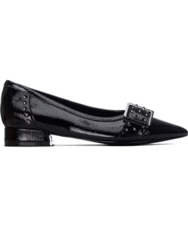 CARMELA 164397 SCARPE BASSE CON FIBBIA NEGRO