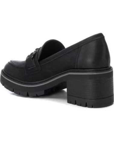 REFRESH HEELED LOAFER 171417 NEGRO