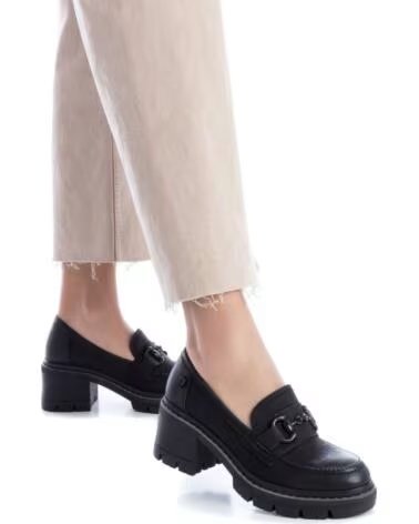 REFRESH HEELED LOAFER 171417 NEGRO