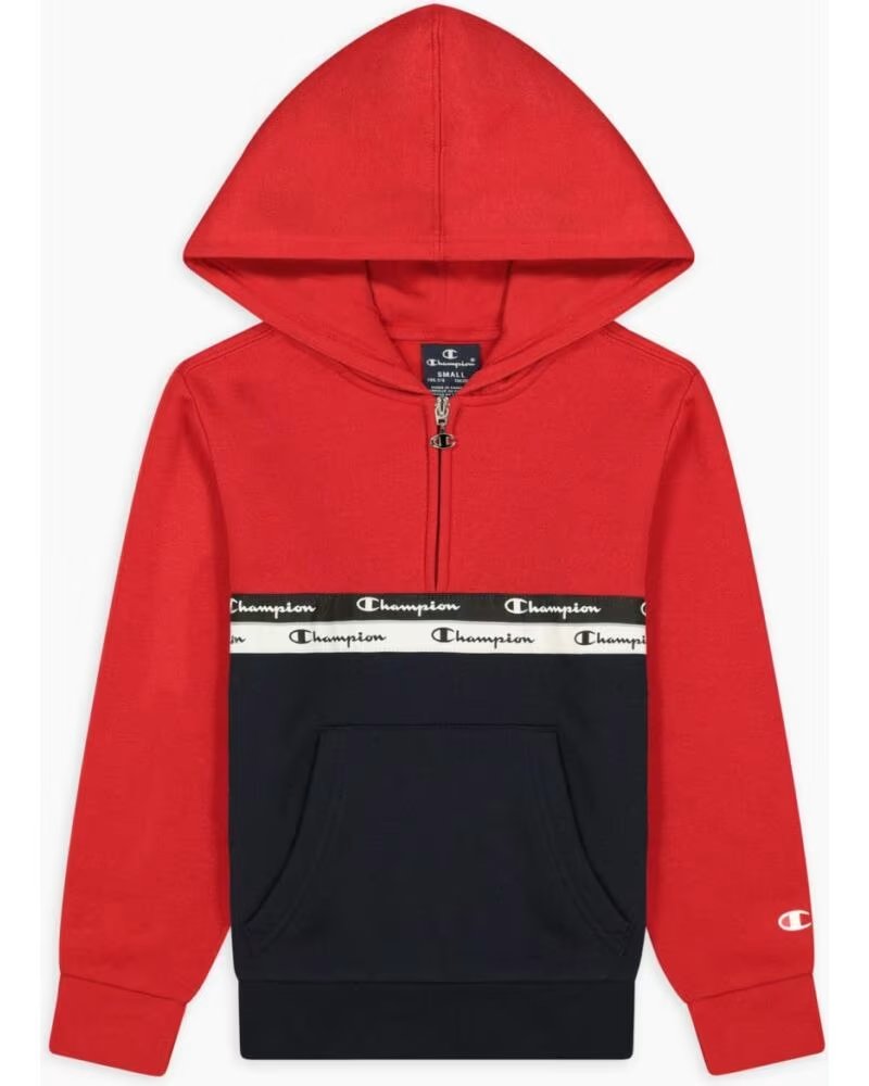 CHAMPION KAPUZENSWEATSHIRT MIT HALBEM REISSVERSCHLUSS COLORBLOCK VARIOS COLORES