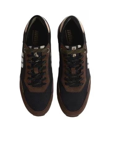 MTNG MUSTANG 84859 ZAPATILLAS NEGRO-MARRON-BEIGE PARA HOMBRE - 45 C