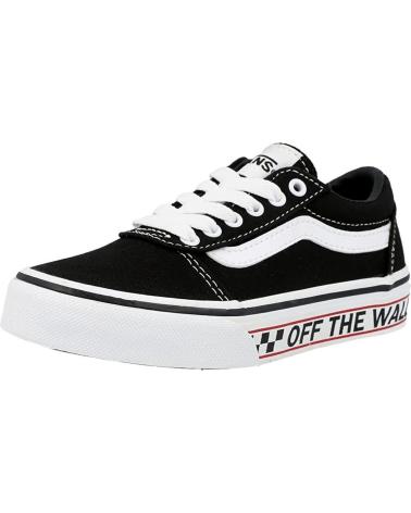 Deportivas de Mujer y Niña y Niño VANS OFF THE WALL ZAPATILLAS NIOS VANS WARD VN0A38J9BZW1 NEGRO