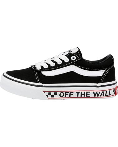 Deportivas de Mujer y Niña y Niño VANS OFF THE WALL ZAPATILLAS NIOS VANS WARD VN0A38J9BZW1 NEGRO