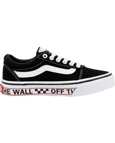 Deportivas de Mujer y Niña y Niño VANS OFF THE WALL ZAPATILLAS NIOS VANS WARD VN0A38J9BZW1 NEGRO
