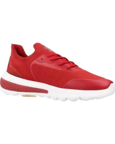 GEOX BASKETS SPHERICA ACTIF ROUGE FONCÉ-BLANC MODÈLE D A C7004
