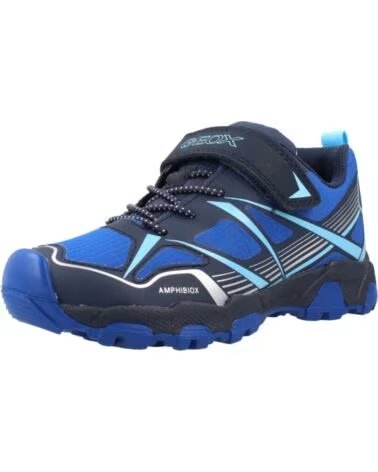 GEOX ZAPATILLAS NIÑO MODELO J MAGNETAR BOY B ABX COLOR AZUL C4226
