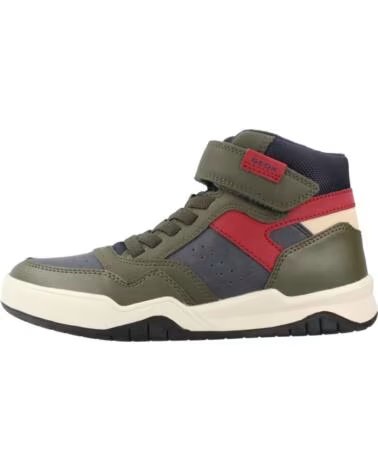 GEOX ZAPATILLAS NIÑO MODELO J367RF 0MEFU MARRÓN C0938