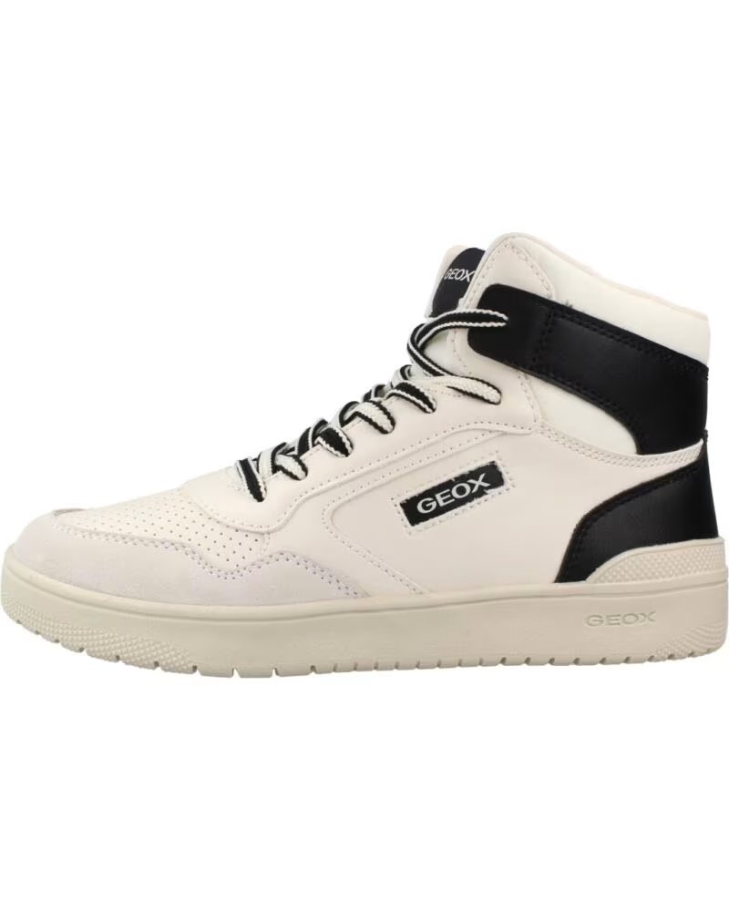 GEOX BASKETS GARÇON MODÈLE J56LQA 05422 COULEUR BLANC C0404