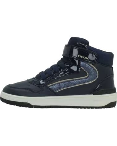 GEOX BOY SNEAKERS MODEL J56HXA 05402 BLUE COLOR C4256
