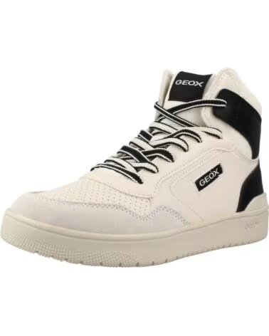 GEOX BASKETS GARÇON MODÈLE J56LQA 05422 COULEUR BLANC C0404