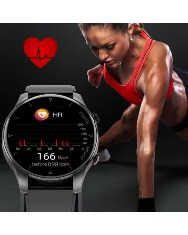 DAM SMARTWATCH P50 PULSERA DE ACTIVIDAD CON BOMBA DE AIRE Y PRESIÓN ARTERIAL REAL