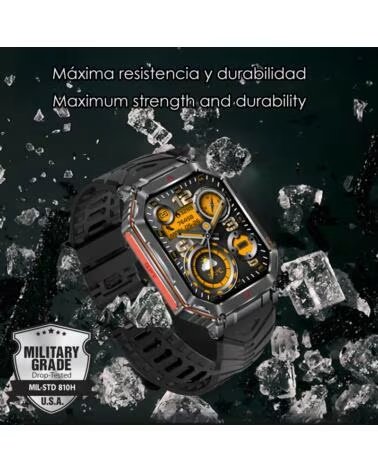 DAM SMARTWATCH KR92 GPS PRETO 54161 NEGRO
