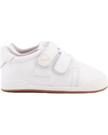 BLANDITOS ZAPATILLAS BAREFOOT BY CRIO´S LONDRES BLANCO