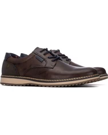 XTI HERREN-FREIZEITSCHUHE 146713 IN BRAUN MIT SCHNÜRUNG MARRON