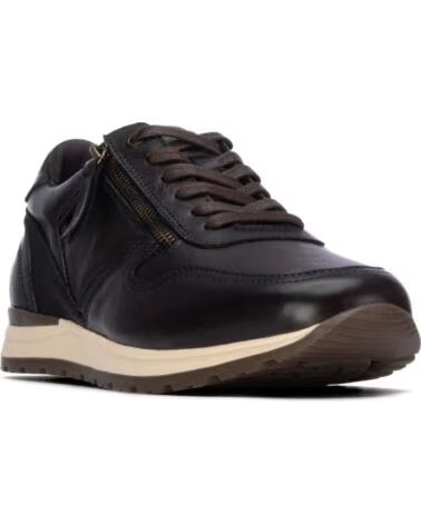 CARMELA 164209 FREIZEITSCHUHE AUS BRAUNEM LEDER MARRON