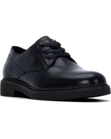 CARMELA 164200 LEATHER LACE-UP SHOES NEGRO