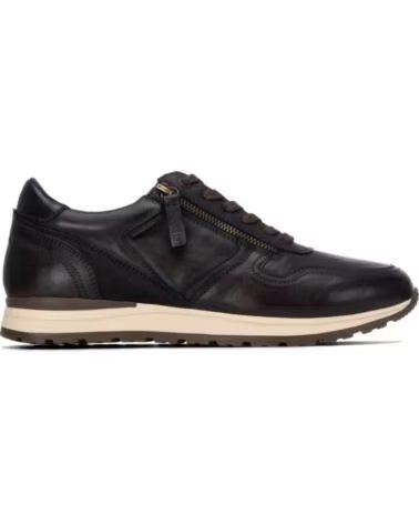 CARMELA 164209 SNEAKERS CASUAL IN PELLE MARRONE MARRON