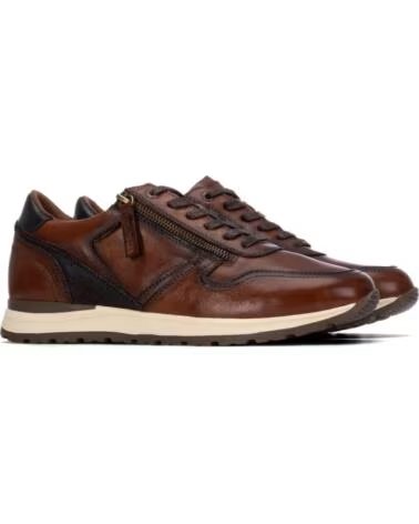 CARMELA SNEAKER CASUAL IN PELLE 164209 CAMEL