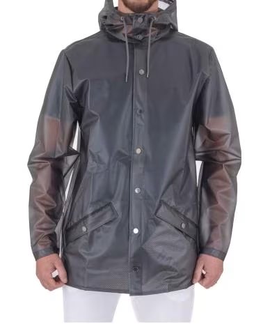 RAINS JACKET 12010MIST UNISEX GRIS
