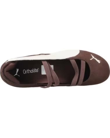 PUMA ZAPATILLAS BAILARINAS MUJER 406758-02 SPEEDCAT SD MARRÓN BROWN