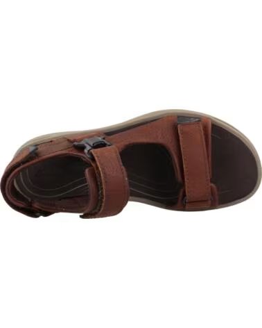 CLARKS SANDALIAS HOMBRE SALTWAY EDGE PIEL MARRÓN BROWN