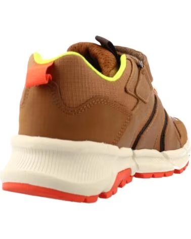 GEOX ZAPATILLAS NIÑO MODELO J56LCD COLOR MARRÓN 0FUME C0616