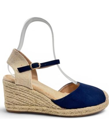 TIMBOS Sandalia cuna esparto azul marino 133367 AZUL