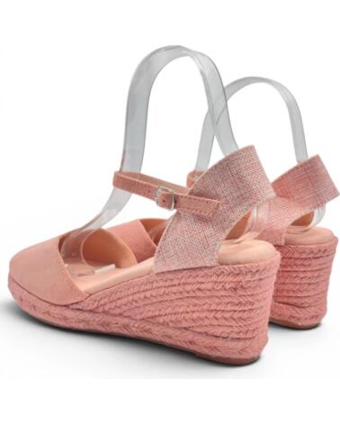 TIMBOS ESPARTO KEILSANDALE 133364 ROSA