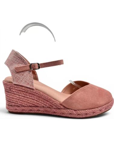 TIMBOS Sandalia cuna esparto rosa 133364 ROSA