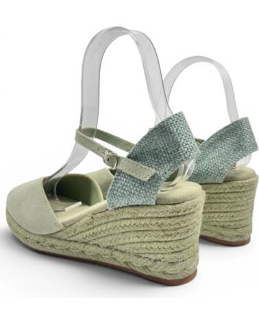 TIMBOS SANDALE COMPENSÉE ESPARTO 133362 VERDE