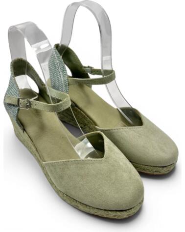 TIMBOS SANDALE COMPENSÉE ESPARTO 133362 VERDE