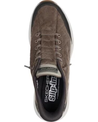 SKECHERS Deportiva SLIP-INS para hombre 232618 Contour Foam OLIVE
