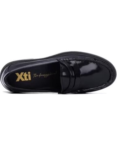 XTI Mocasines y nauticos mujer 146021 01 NEGRO