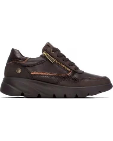 XTI ZAPATILLAS CASUAL 146111 MARRÓN CON CREMALLERA MARRON