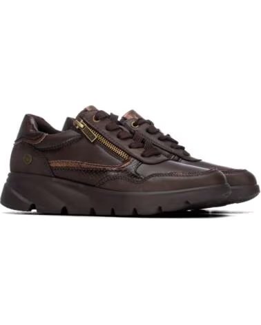 XTI ZAPATILLAS CASUAL 146111 MARRÓN CON CREMALLERA MARRON