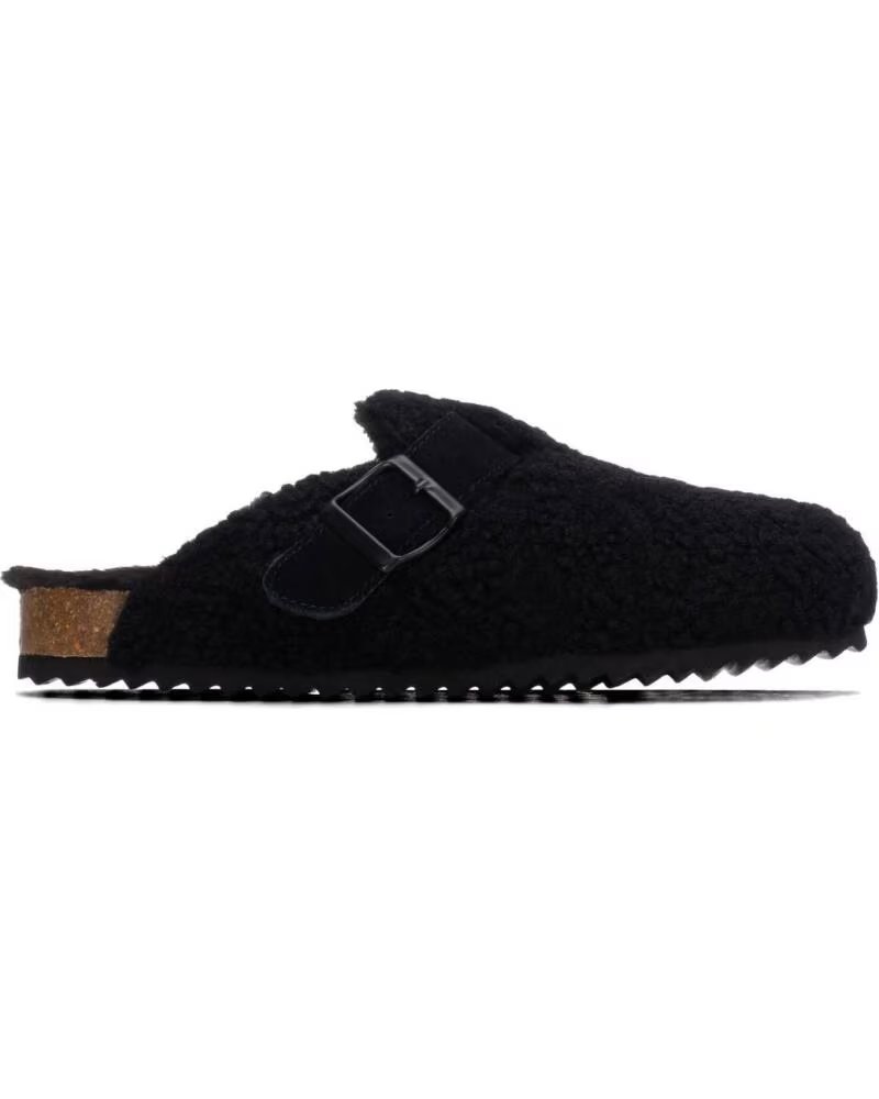 XTI FLEECE CLOGS 146343 NEGRO