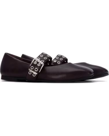 XTI CHAUSSURES PLATES 146407 STYLE MARY JANE AVEC BOUCLE BURDEOS