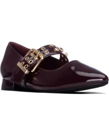 XTI SCARPE BASSE DÉCOLLETÉ 146418 CON CINTURINO E FIBBIA BURDEOS