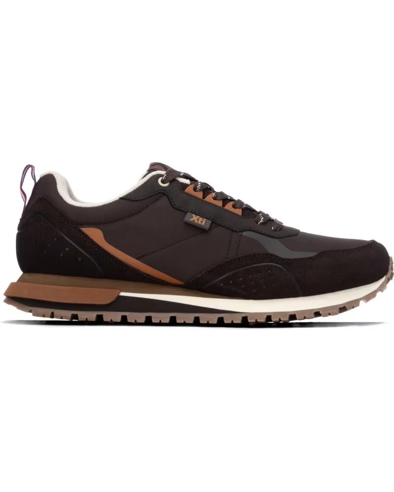 XTI ZAPATILLAS CASUAL 146769 DE ESTILO URBANO MARRON