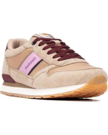 REFRESH ZAPATILLAS 176092 EN BEIGE CON DETALLES MULTITONO